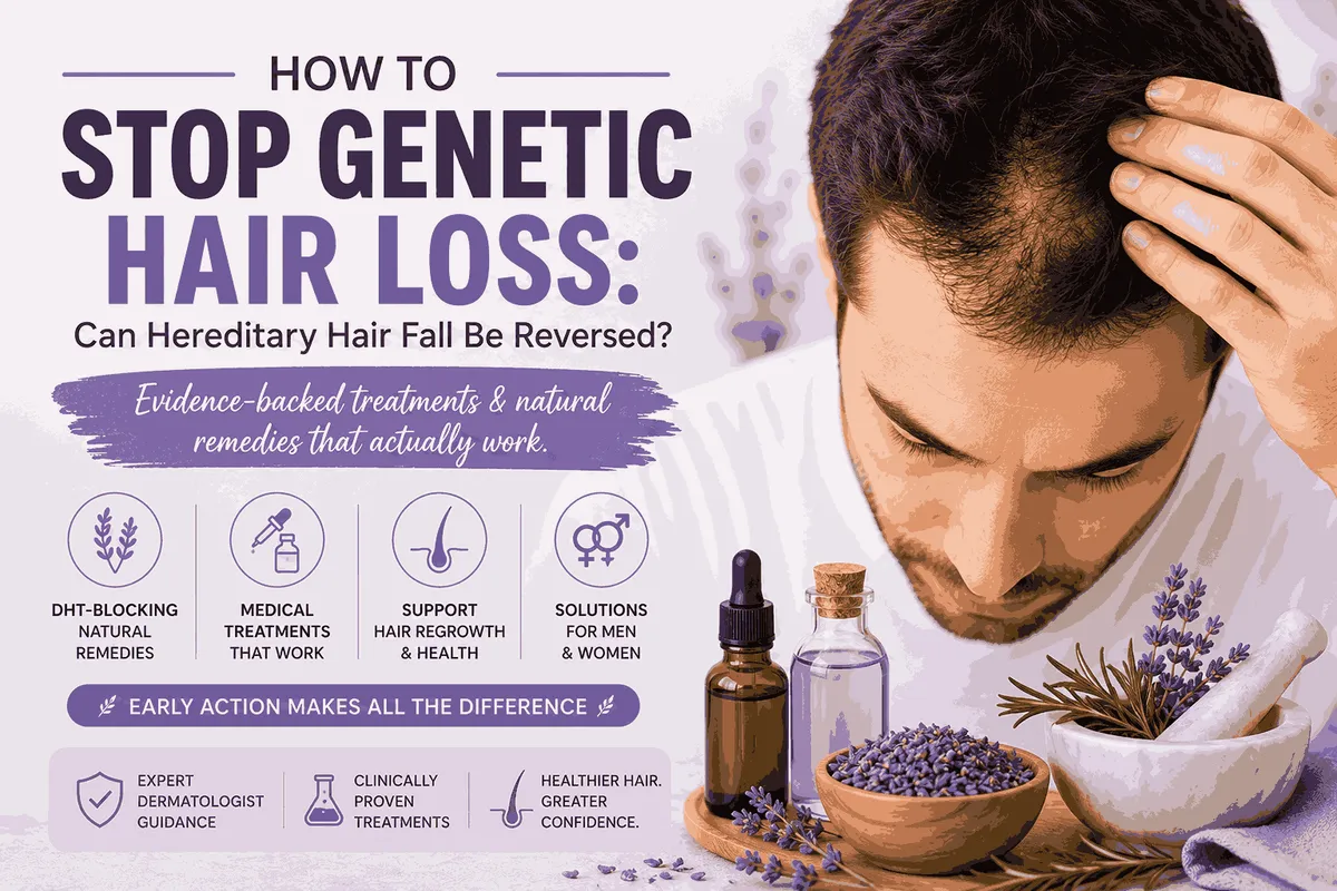 Cover-How to Stop Genetic Hair Loss