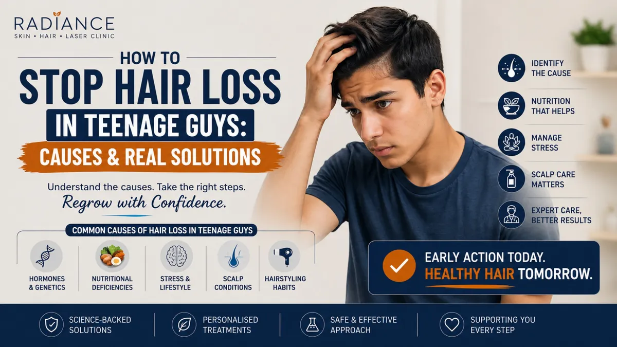 Cover-How to Stop Hair Loss in Teenage Guys: Causes & Real Solutions